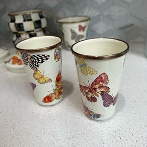 2 Mackenzie Childs cups